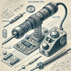 Cara Menggunakan Alat Penyerap Timah (Desoldering)