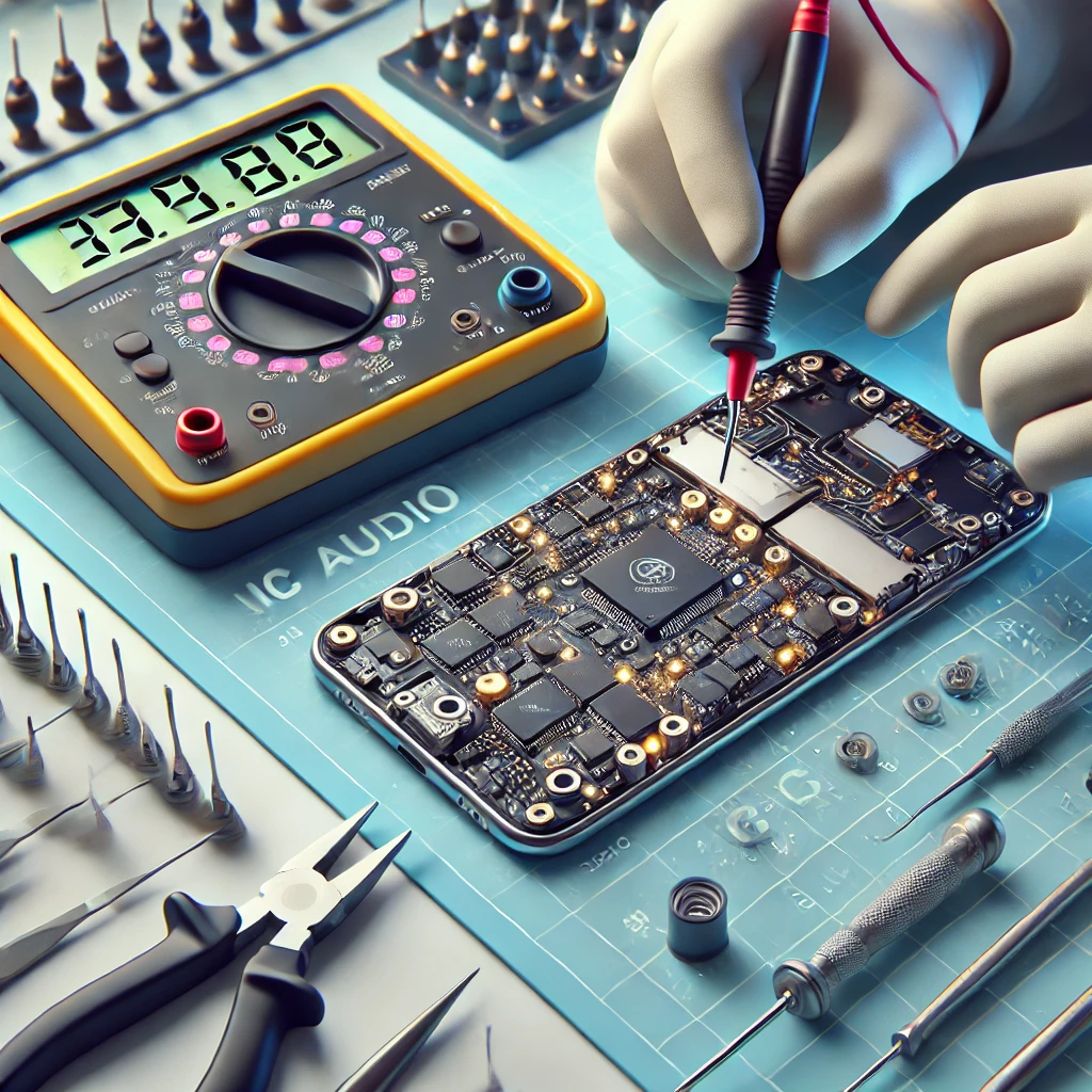 Diagnosa Masalah Tegangan IC Audio