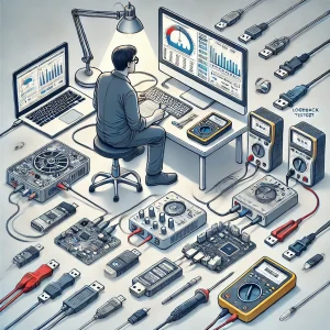 Peralatan Diagnostik untuk Jalur Data USB