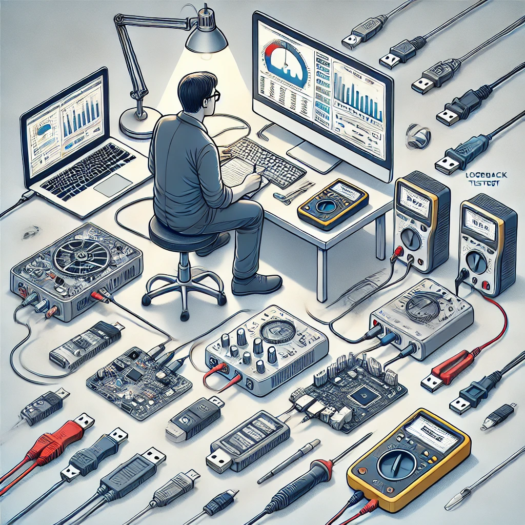 Peralatan Diagnostik untuk Jalur Data USB
