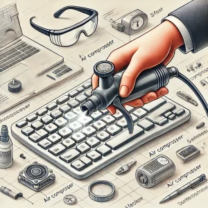 Penggunaan Kompresor Udara Mini untuk Pembersihan