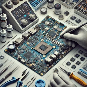 Langkah Reparasi Power Amplifier pada Motherboard