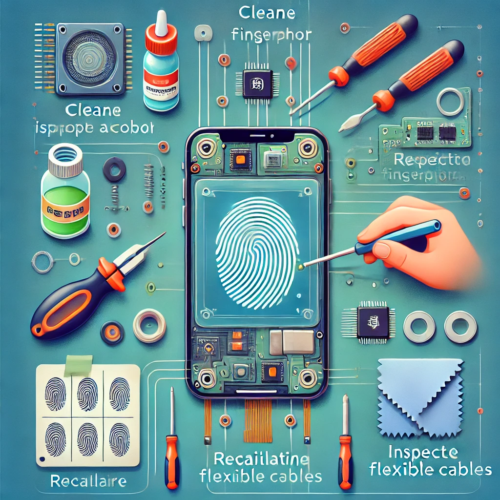 Teknik Memperbaiki Sensor Sidik Jari