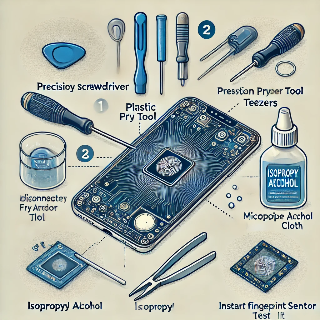 Cara Mengganti Sensor Fingerprint pada Smartphone